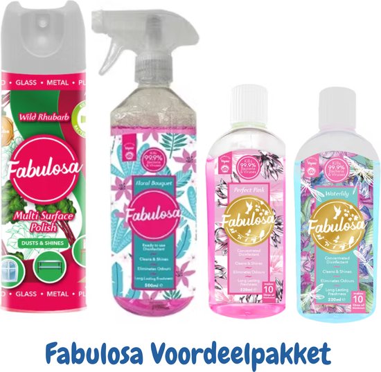 Fabulosa Discount Package - Fabulosa Disinfictant Spray 500 ml - 2x ...
