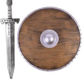 Ridders verkleed wapens set zwaard 48 cm en schild 45 cm voor kinderen