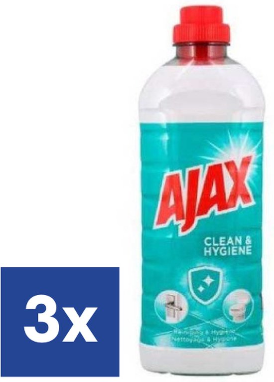 Ajax Clean & Hygiene Allesreiniger 3 x 1 l bol