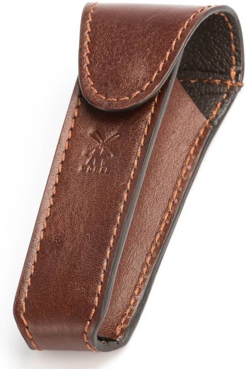 MÜHLE - Reisetui voor - Safety Razor - Bruin leder