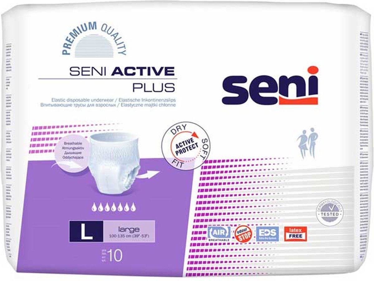 Goedkoopste Slip Seni Active Plus Pants 5213 L (per 10