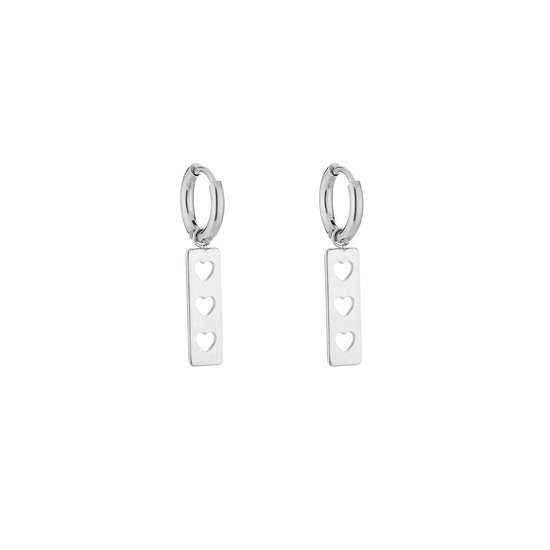 Luxe Strik Hoop Oorbellen | RVS (verkleurt niet) | Goudkleurig | Cadeau voor haar