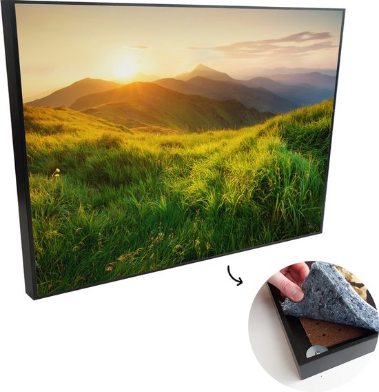 Panneau Acoustique Paysage 100x50 Cm B&D - Décoration Murale Anti-bruit
