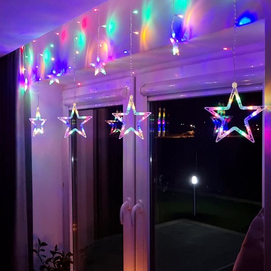 LEDs Rideau Lumineux étoile Néon Coloré Extérieur Intérieur