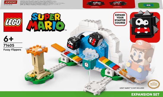 LEGO Super Mario Uitbreidingsset: Fuzzies en flippers – 71405