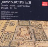 Secular Cantatas - Johann Sebastian Bach - Kammerorchester Berlin o.l.v. Peter Schreier