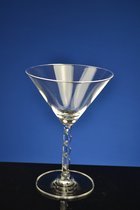 kristallen cocktailglas