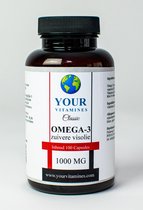 Your Vitamines Classic Omega-3 Zuivere Visolie 100 Caps