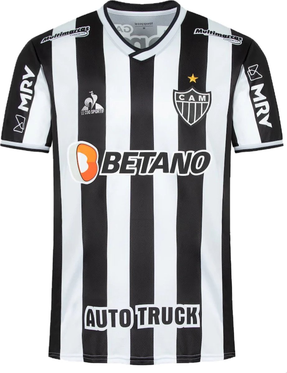 Globalsoccershop - Atlético Mineiro Shirt - Voetbalshirt Brazilië - Voetbalshirt Atlético Mineiro - Thuisshirt 2022 - Maat M - Braziliaans Voetbalshirt - Unieke Voetbalshirts - Voetbal