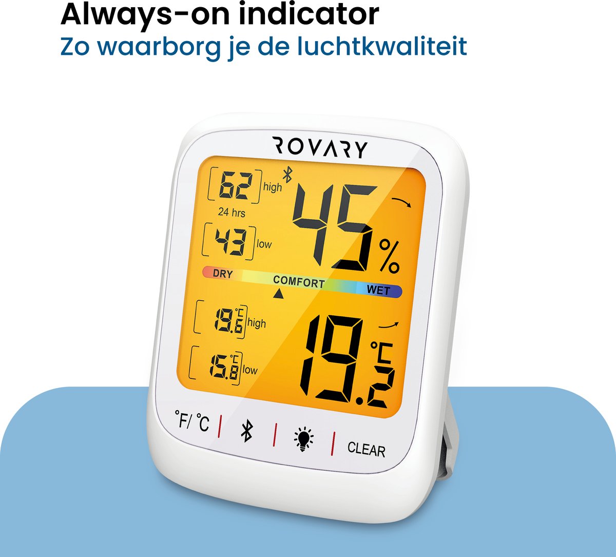 Taylor Precision Products Thermomètre numérique intérieur