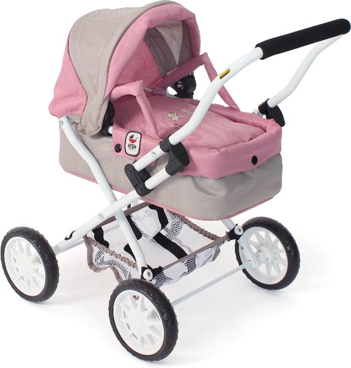 Poussette Poupée Smarty – Landau Pliable Avec Sac De Transport Amovible, Pour Poupées Jusqu’à 38-40 Cm