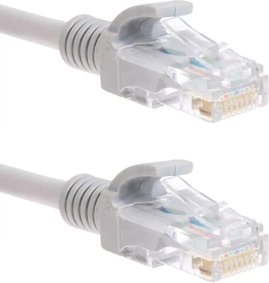 Internetkabel 5 Meter - CAT6 Ethernet Kabel - High Speed UTP Kabel - 1000  MB/s -... | bol.com