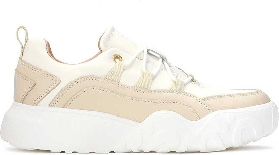 CHATTAWAK Femme Basket Espadrille Beige 41 EU - Chaussures Confort à Enfiler