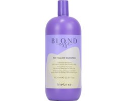 Inebrya - Blondesse No-Yellow Shampoo voor gebleekt blond en grijs haar 1000ml