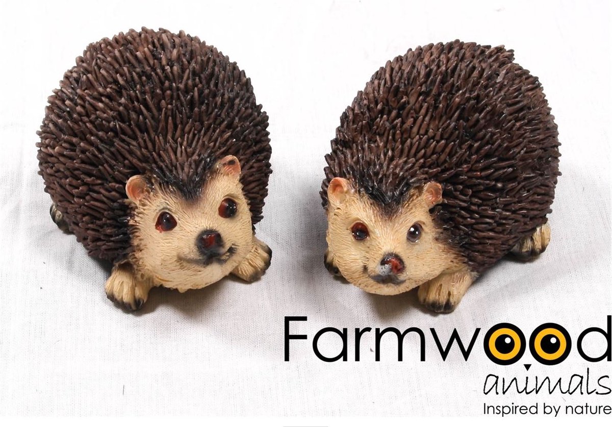 Farmwood Animals Tuinbeeld egel M polystone 10x7x6cm