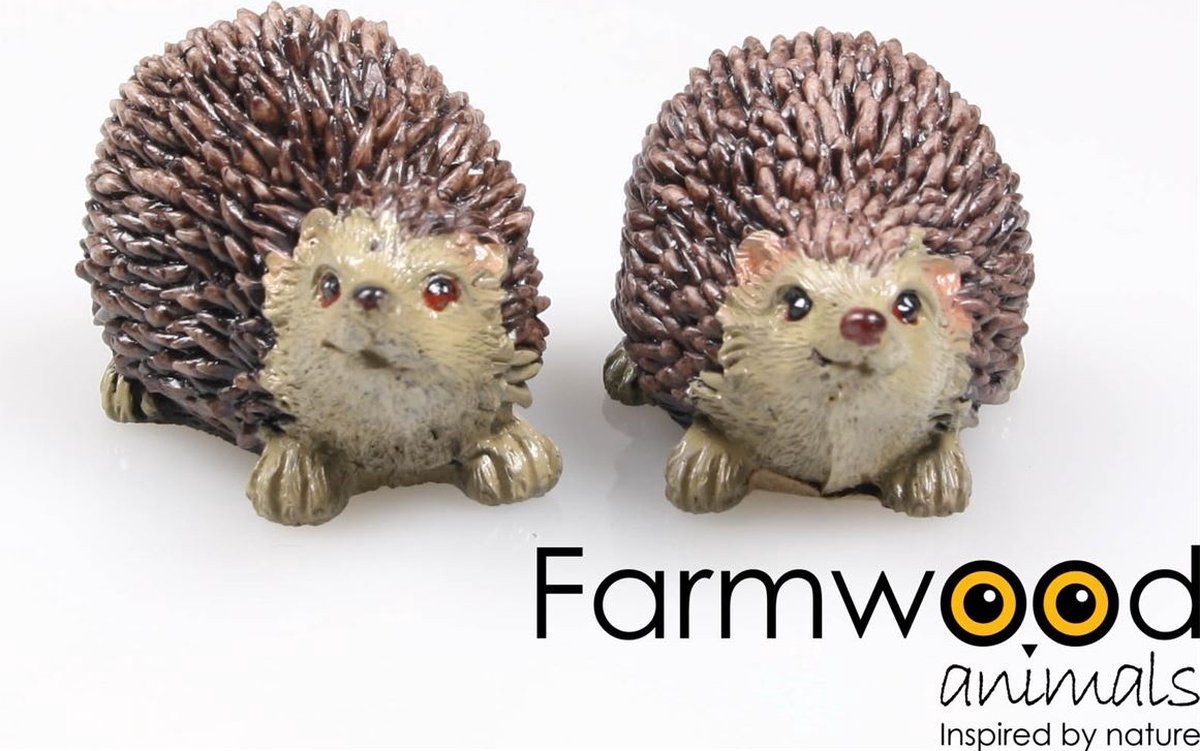 Farmwood Animals Tuinbeeld egel S polystone 6x4x4cm