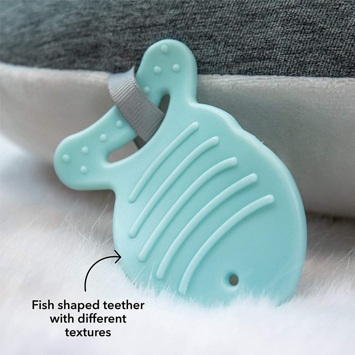 Nuby - Little Penguin Tummy Time - Interactief kussen voor baby's -  buikkussen - 0m+