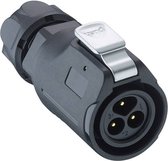 Lumberg 0251 03 Ronde connector Stekker, recht Totaal aantal polen: 3 1 stuk(s)