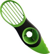 Avocado snijder / ontpitter ergonomscih - avocado slicer 3 in 1 - keuken gadget - oDaani