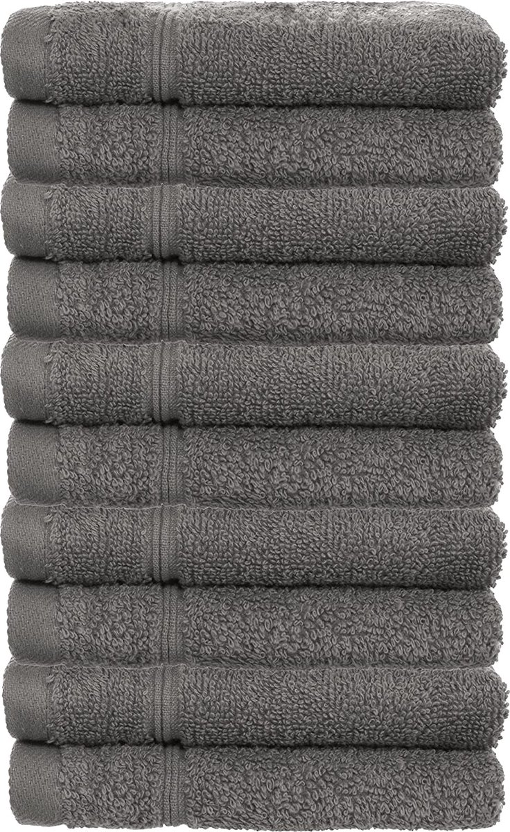 Seahorse Pure Gastendoekjes Lily Green 30x50cm (3 stuks) | Slaaptexti