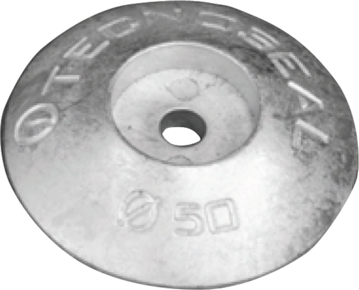 Tecnoseal aluminium roerblad anode Ø50mm