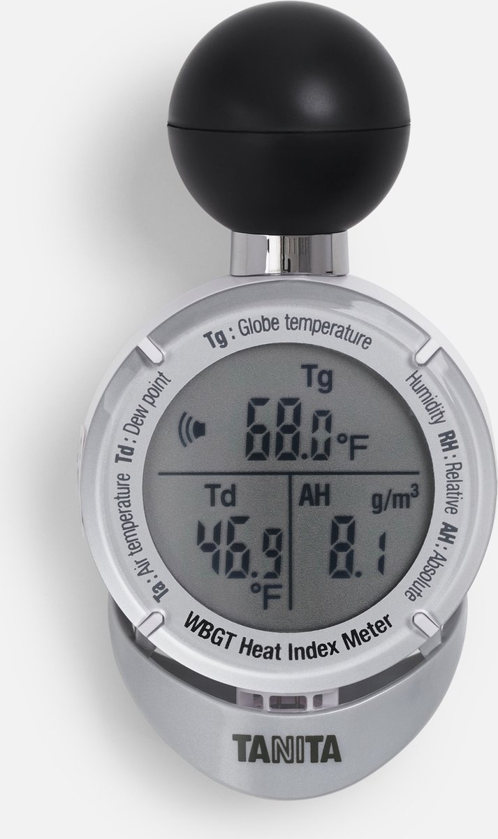 TANITA TT-563 Warmte-indexmeter - WBGT - Wet Bulb Globe Temperature
