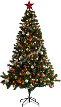 Sapin de Noël en pin Imperial Everlands 180cm avec déco
