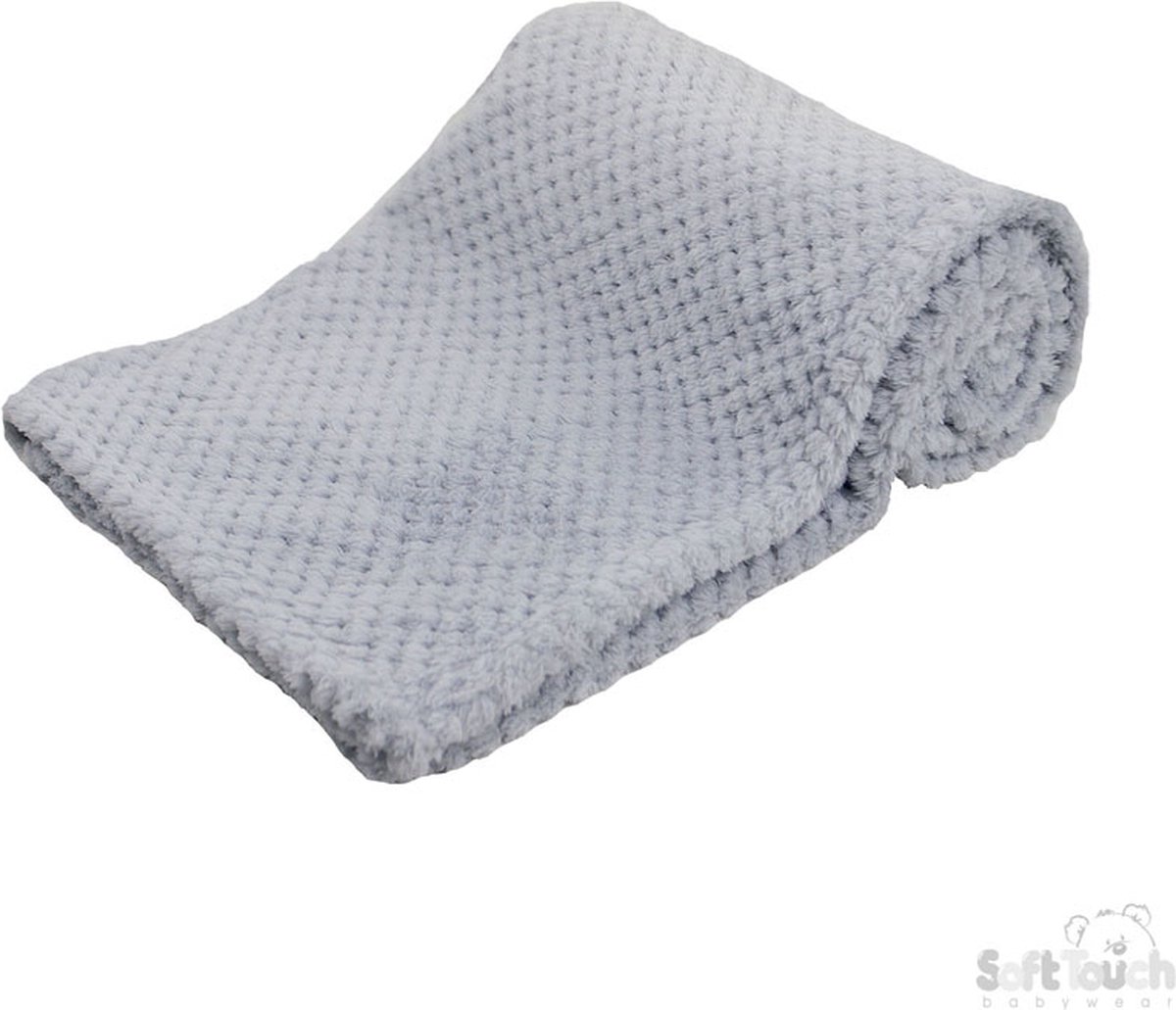 Soft Touch Wikkeldeken Junior 75 X 100 Cm Polyester Grijs FBP152