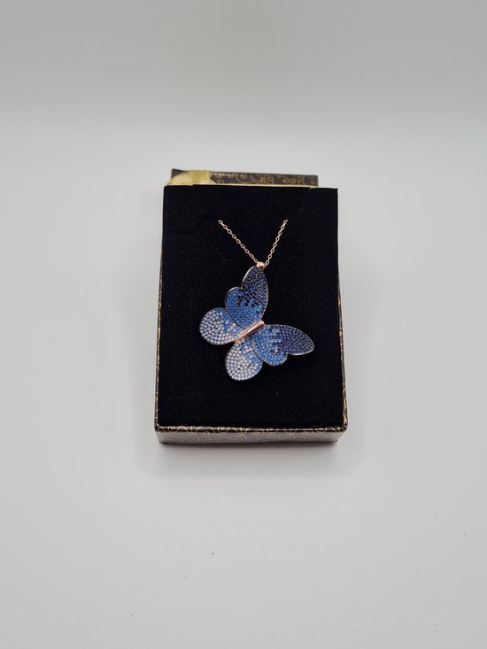 Eeuwige Roos met Ketting Sieraden Geschenkdoos, Romantische Cadeaus voor Haar/Vrouw/Vriendin/Moeder op Kerstmis/Moederdag/Verjaardag/Jubileum/ Valentijnsdag