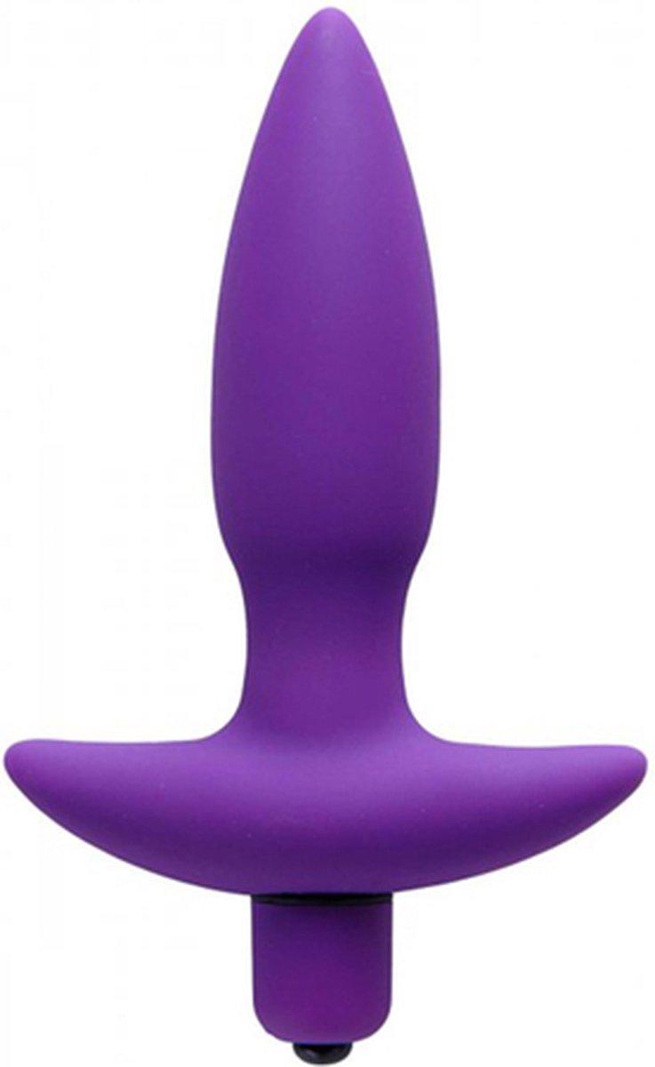 Goedkoopste Vogue Aria Siliconen Vibrerende Buttplug - Small