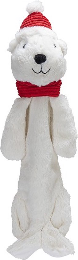 Peluche ours blanc de Noël