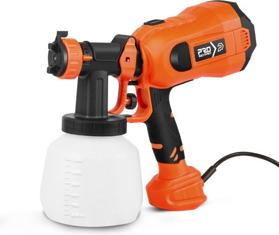 Verfpistool nozzle 2,5 mm met onderbeker 1000 ml MW Tools MW Tools