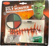Halloween schminkset Bolt Monster - make up kit compleet horror thema