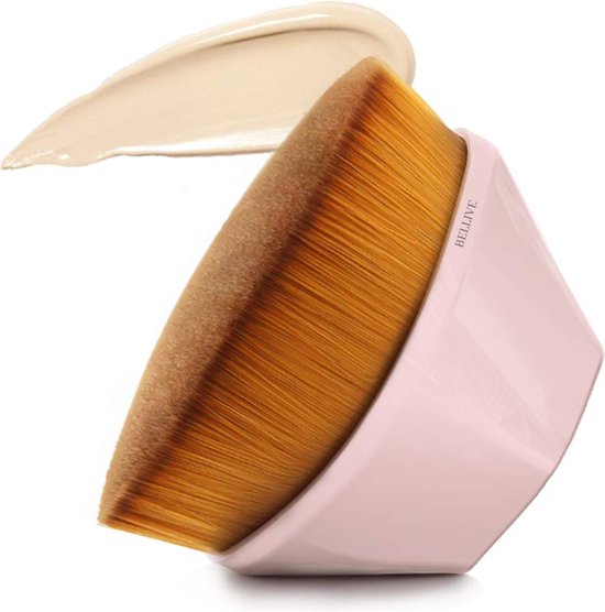 Bellive® – Magic Face Brush – Foundation brush – Cadeau – Make-up kwast – Poederkwast – Foundation – Concealer – Make up borstel