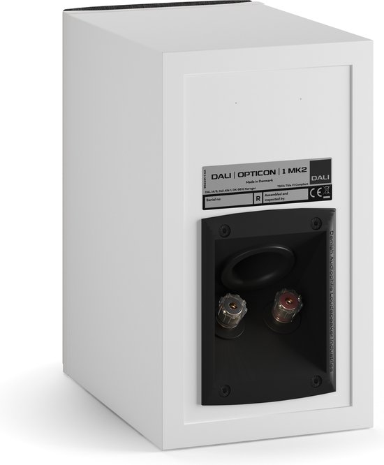 DALI Opticon 6 MK2 - Opticon 1 MK2 - Opticon Vokal MK2 - Dali Sub E12-F - 5.1 Surround bundel - Wit van Merkloos — afbeelding 5