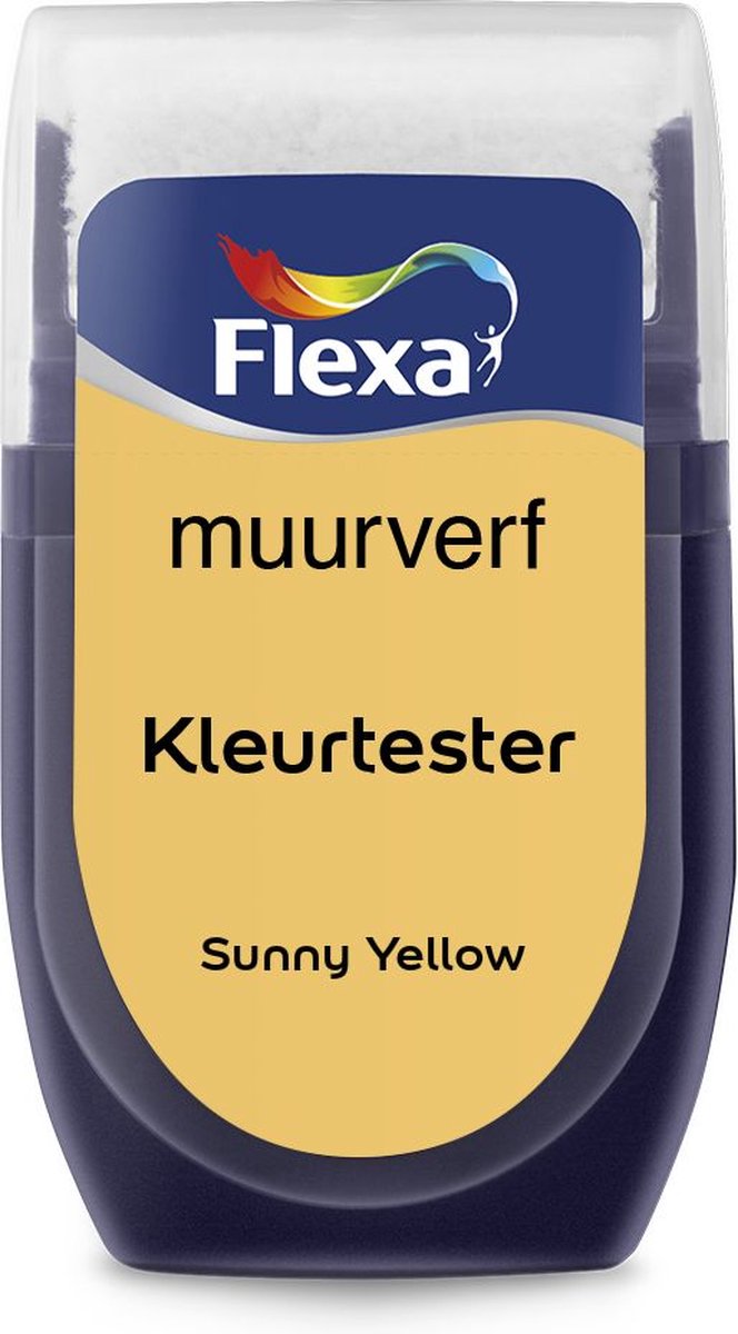 Flexa | Kleurtester | Sunny Yellow - Kleur van het jaar 2008 | 30ML