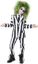 Costume Suitmeister Beetlejuice - Costume Garçons - Zwart & Wit - Films d'horreur d'Halloween - Taille XL