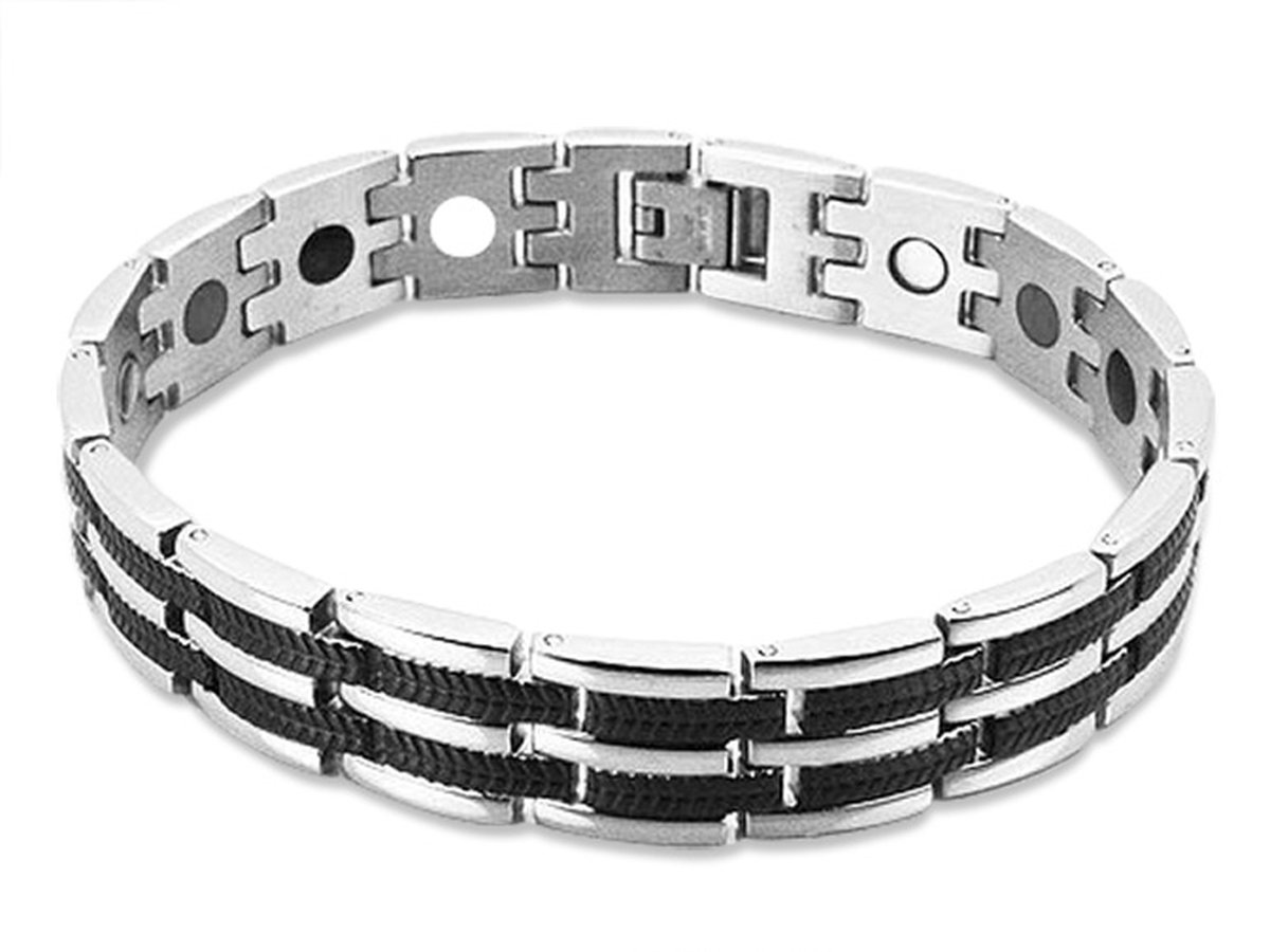 Amanto Armband Adisan - 316L Staal - 13mm - 22cm