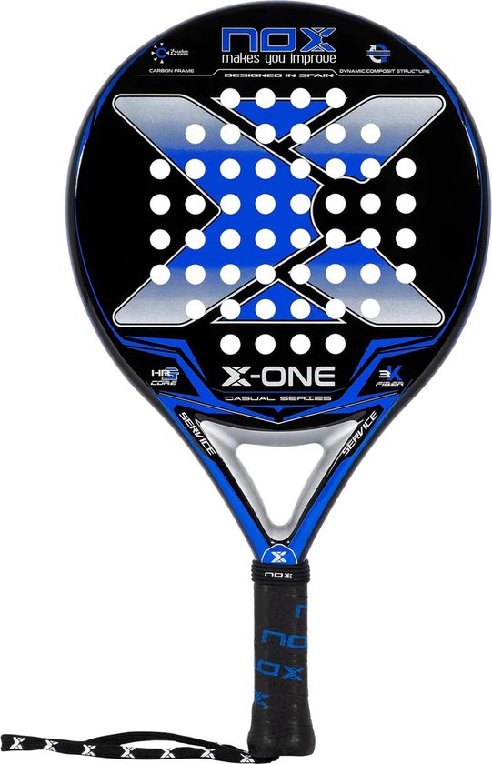 Nox X-One Casual Blue Padel Racket