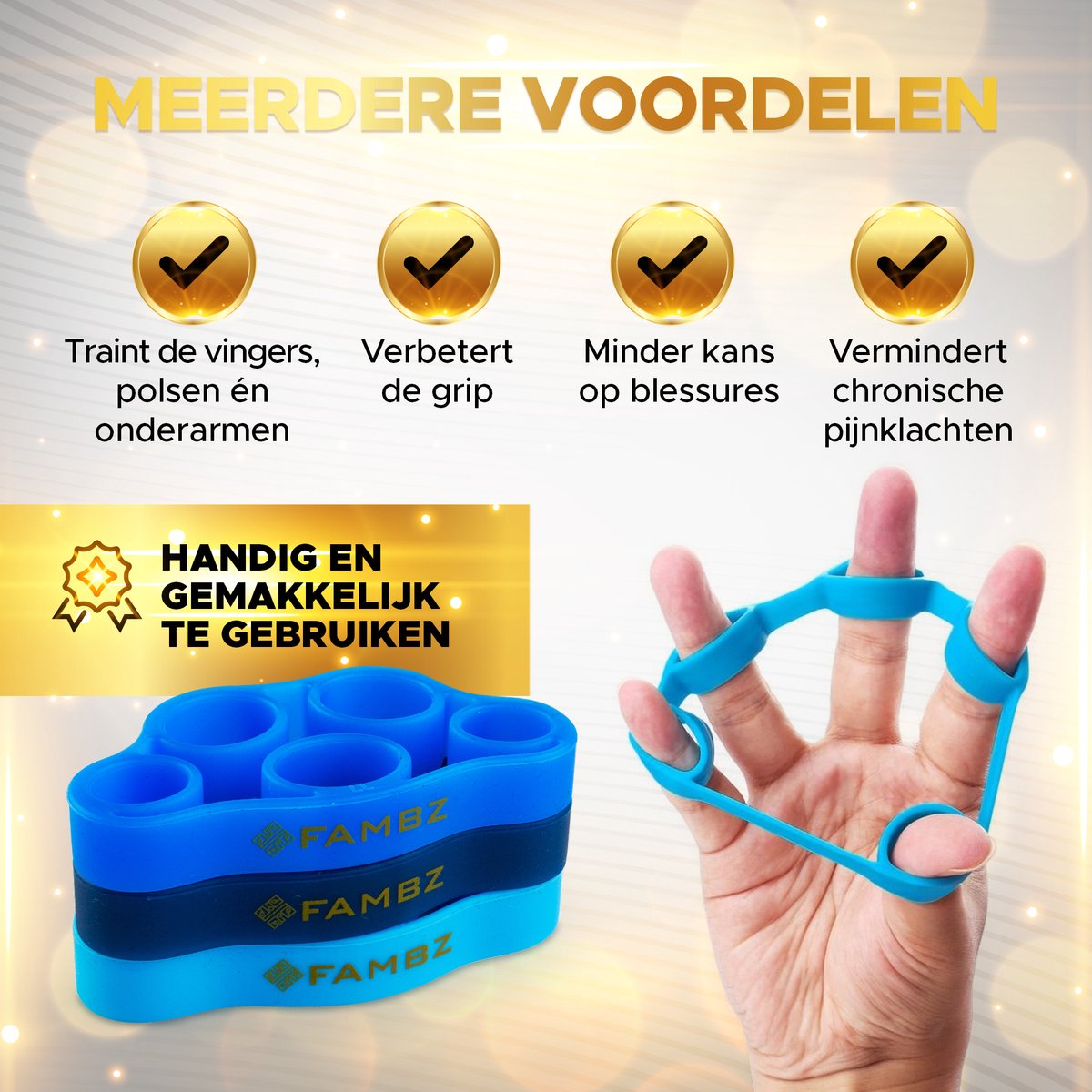 Vicloon vingertrainer, 2-delige vingerversterker met polsbeschermer, vingertrainer siliconen, verstelbare vingerbrancard voor het verbeteren van de kracht van vingers en polsen Vicloon vingertrainer, 2-delige vingerversterker met polsbeschermer, vingertrainer siliconen, verstelbare vingerbrancard voor het verbeteren van de kracht van vingers en polsen