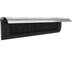 Brievenbusklep aluminium | Binnenbriefplaat aluminium | Brievenbusborstel aluminium met klep | door-line brievenbus luxe