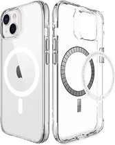 iMoshion Hoesje Geschikt voor iPhone 13 Hoesje - iMoshion Rugged Air Geschikt voor MagSafe case - Transparant