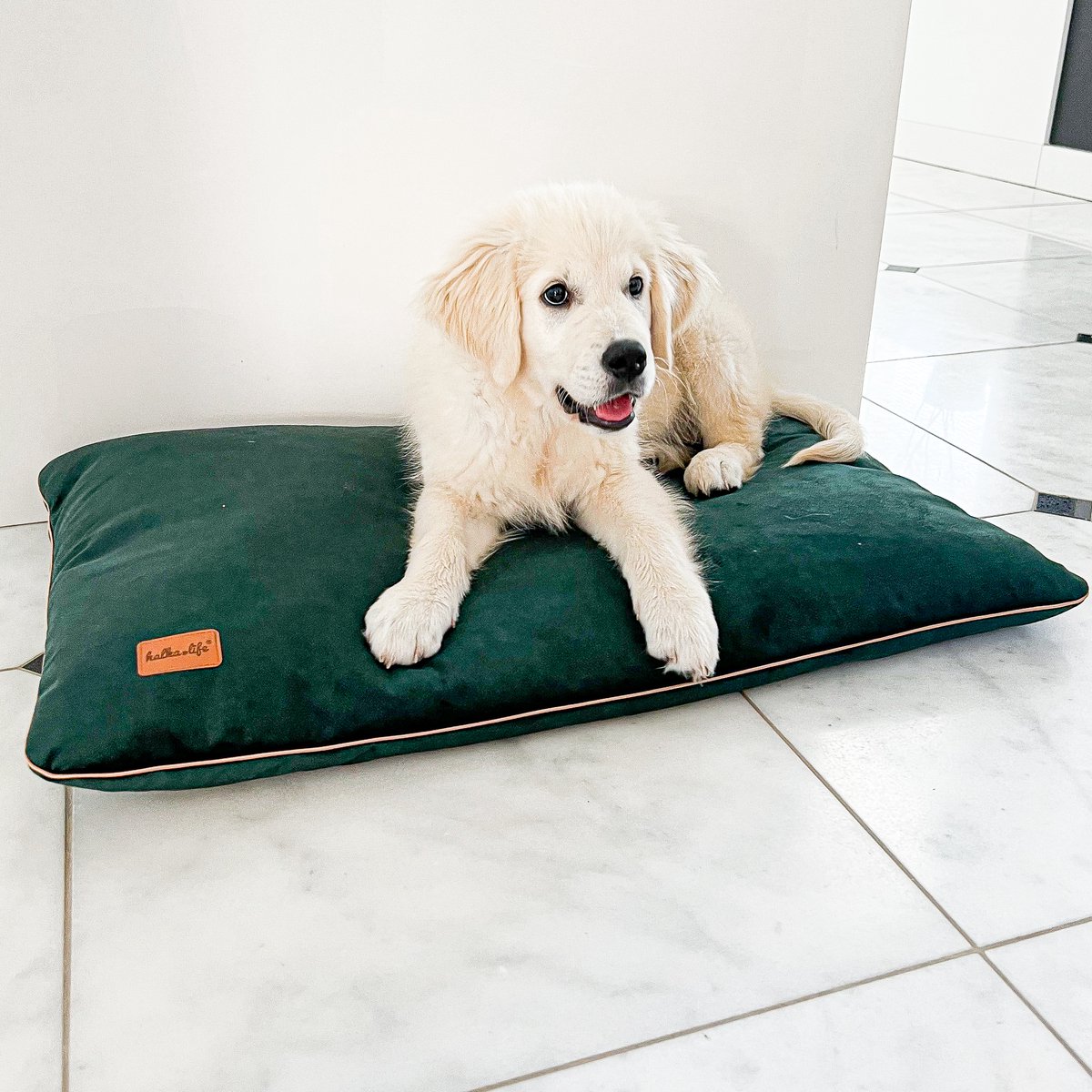 Pillow EBIVEL - Bottle Green, S