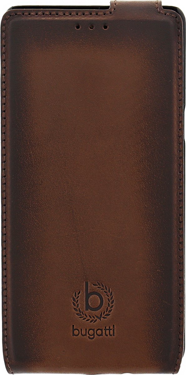 Bugatti Flip Cover Amsterdam - Geschikt voor Samsung Galaxy A5 - Bruin