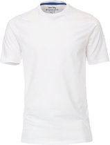 Redmond regular fit T-shirt - korte mouw O-hals - wit - Maat: L