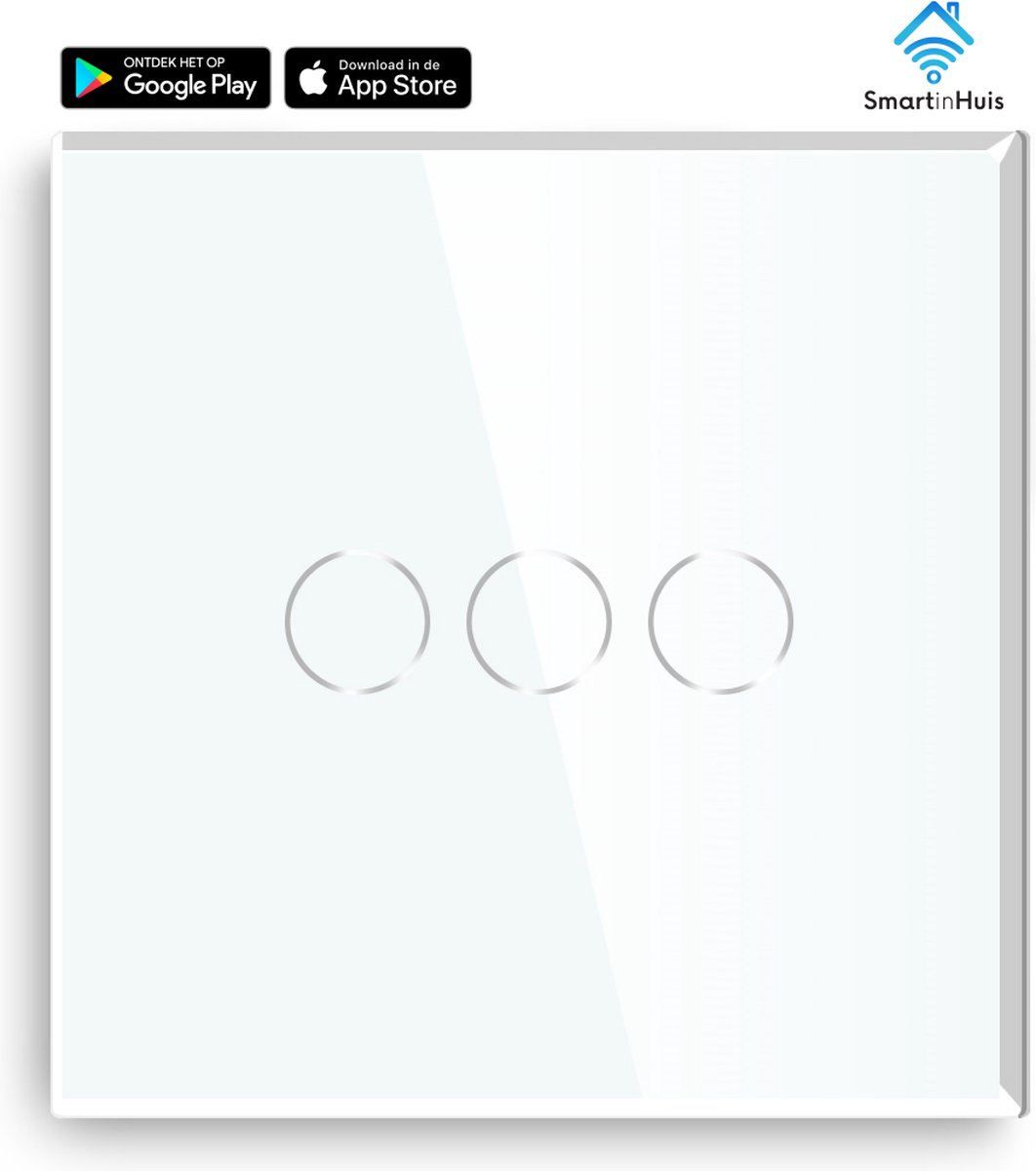 Smart - 3x1 polig - Wit