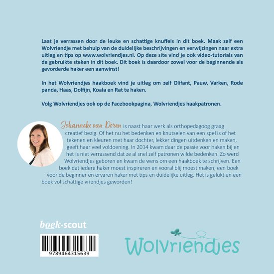 Het Wolvriendjes haakboek - Johanneke Van Doren