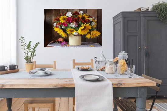 Affiche Fleurs - Couleurs - Nature Morte - 120x90 cm