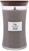 WoodWick Hourglass Large Geurkaars - Wood Smoke - 130 branduren