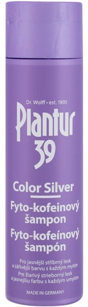 Plantur Phyto-caffeine Shampoo Color Silver Neutralizing Yellow Tones